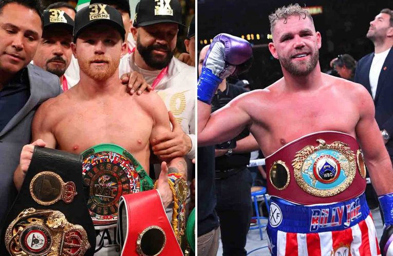 BILLY JOE SAUNDERS LE TIRA CON TODO AL ‘CANELO’ ÁLVAREZ
