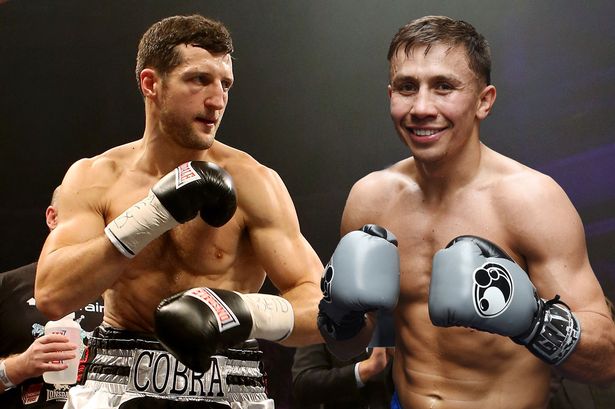 Carl Froch & Gennady Golovkin (Foto Cortesía)