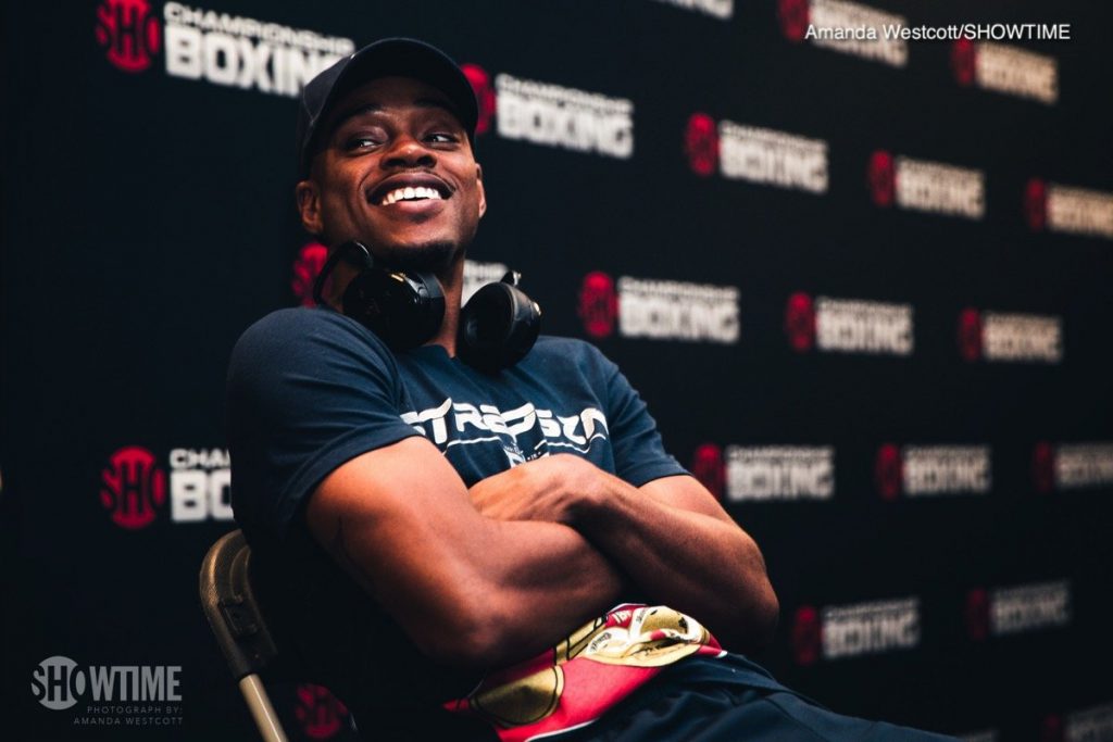 Errol Spence (Amanda Westcott DAZN)