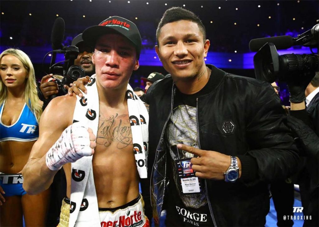 Oscar Váldez & Miguel Berchelt (Foto Cortesía)