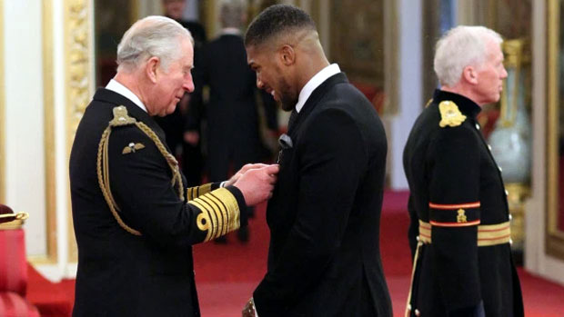 Príncipe Carlos & Anthony Joshua (Foto Cortesía)