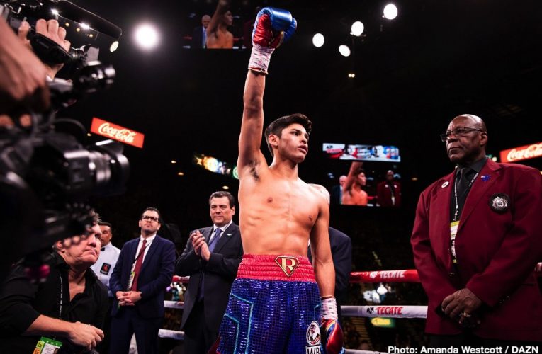 RYAN GARCÍA ATACA SIN PIEDAD A FLOYD MAYWEATHER
