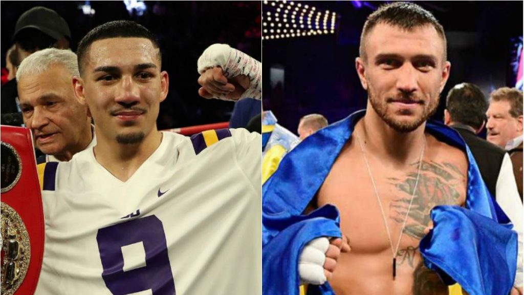 Teófimo López & Vasyl Lomachenko (Foto Cortesía)