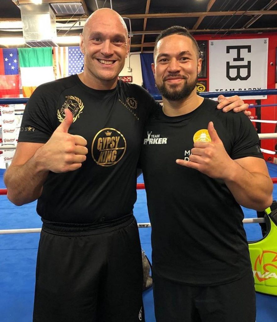 Tyson Fury & Joseph Parker (Foto Cortesía)