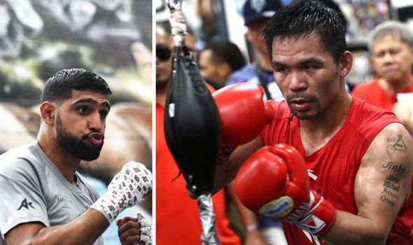 Amir Khan & Manny Pacquiao (Foto Cortesía)