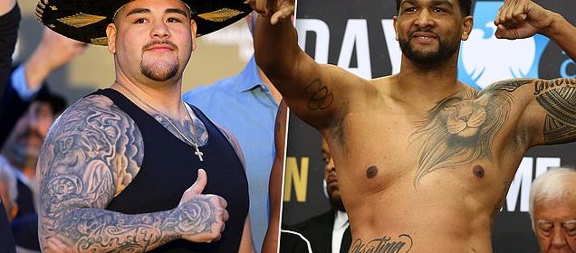 Andy Ruíz Jr & Dominic Breazeale (Foto Cortesía)