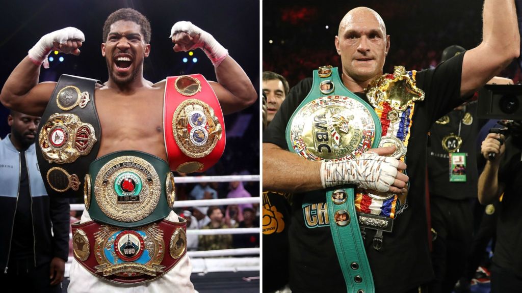 Anthony Joshua & Tyson Fury (Foto Cortesía)