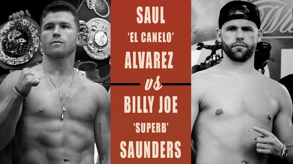 Canelo Álvarez & Billy Joe Saunders (Foto Cortesía)