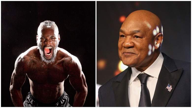 Deontay Wilder & George Foreman (Foto Cortesía)