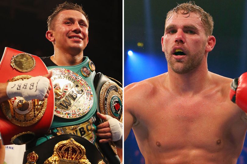 Gennady Golovkin & Billy Joe Saunders (Foto Cortesía)