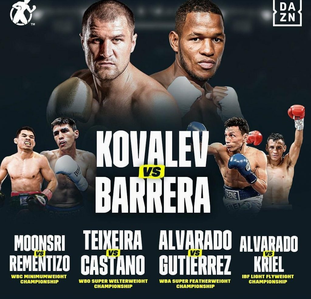 Kovalev vs Barrera (DAZN)