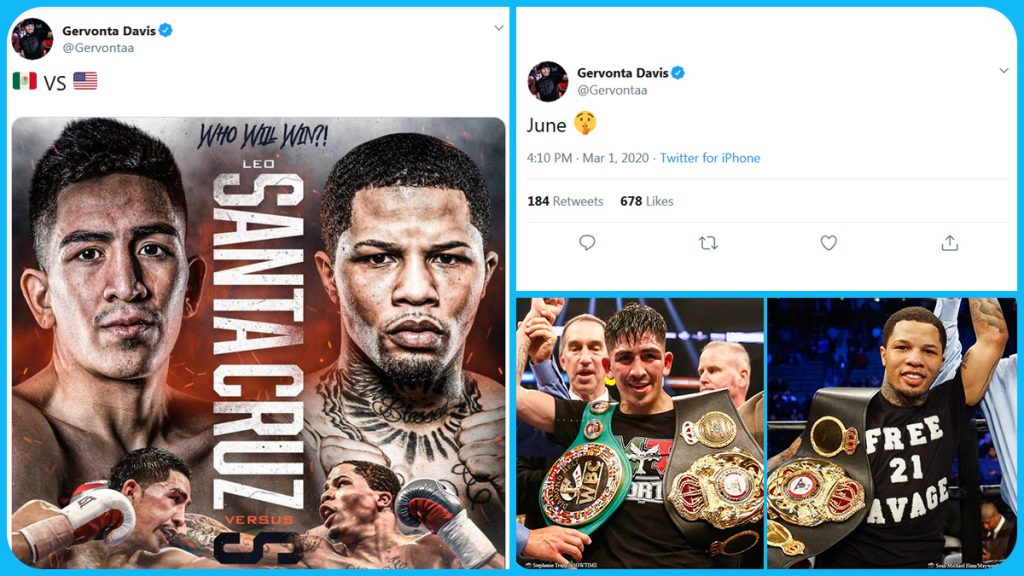 Leo Santa Cruz & Gervonta Davis (Foto Cortesía)