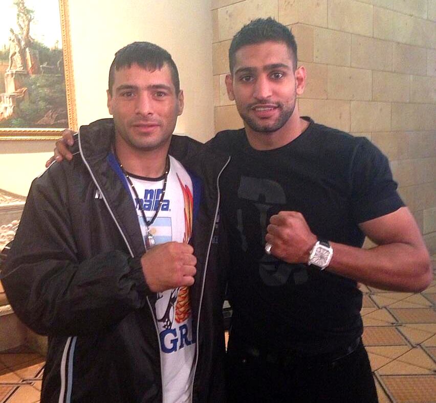 Lucas Matthysse & Amir Khan (Foto Cortesía)