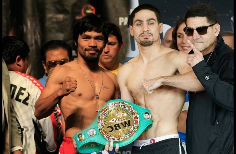 DANNY GARCÍA RETA UNA VEZ MÁS A MANNY PACQUIAO