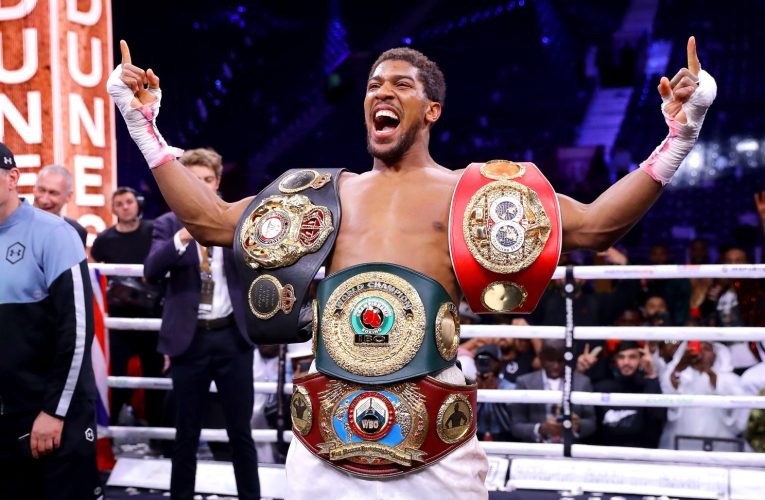 ANTHONY JOSHUA SE LESIONA ¿PELIGRA PRÓXIMO COMBATE?