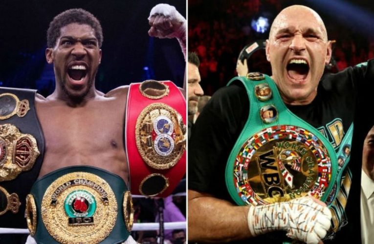 TYSON FURY VS ANTHONY JOSHUA EN NEGOCIACIONES