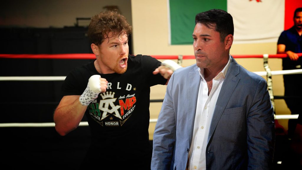 Canelo Álvarez & Oscar De La Hoya (Golden Boy Promotions)