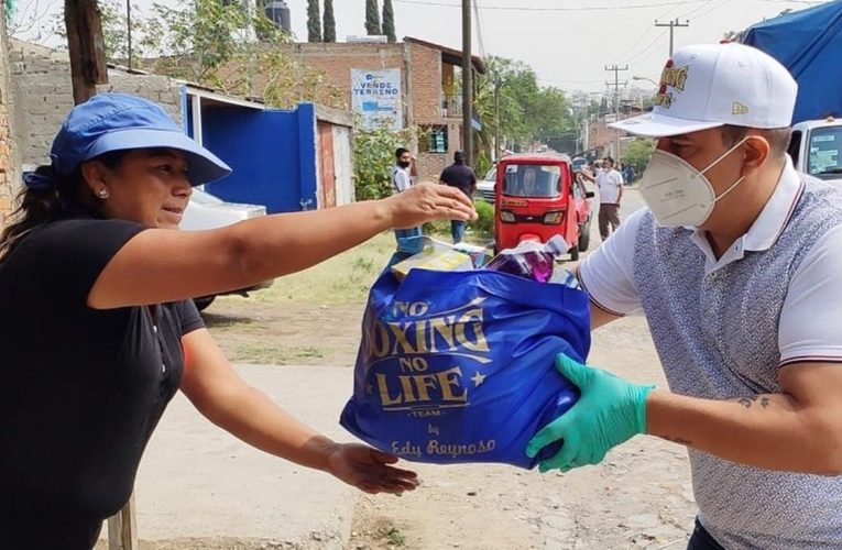 EDDY REYNOSO AYUDA A LAS VICTIMAS DEL CORONAVIRUS EN MÉXICO