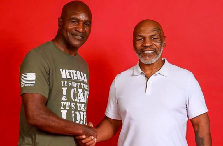 EVANDER HOLYFIELD QUIERE TRILOGÍA CON MIKE TYSON
