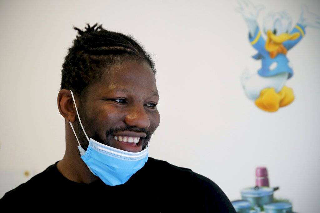 Hassan N'Dam (AP Photo Christophe Ena)(ASSOCIATED PRESS)