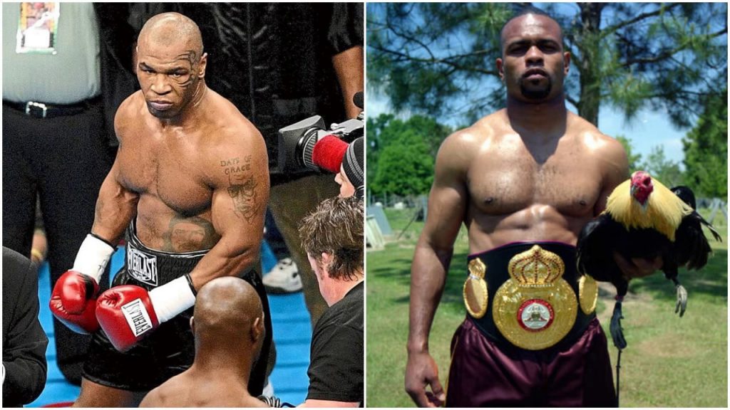 Mike Tyson & Roy Jones Jr (Foto Cortesía)