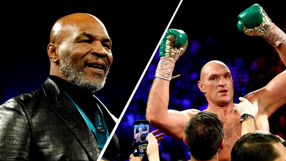 Mike Tyson & Tyson Fury (Foto Cortesía)