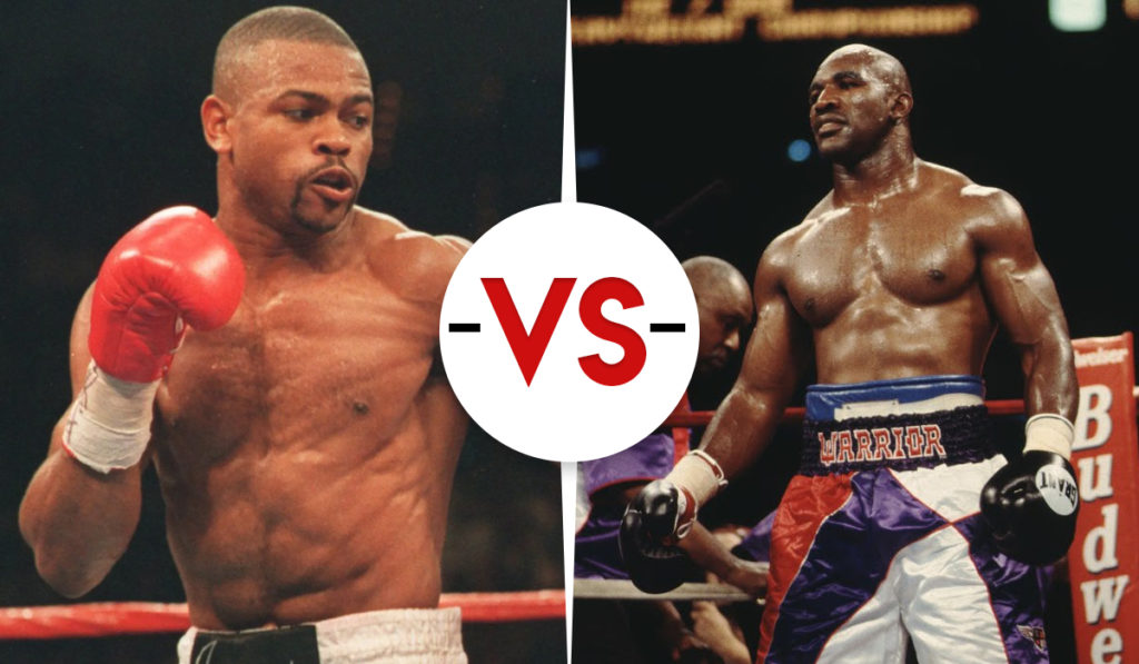 Roy Jones Jr & Evander Holyfield (Foto Cortesía)