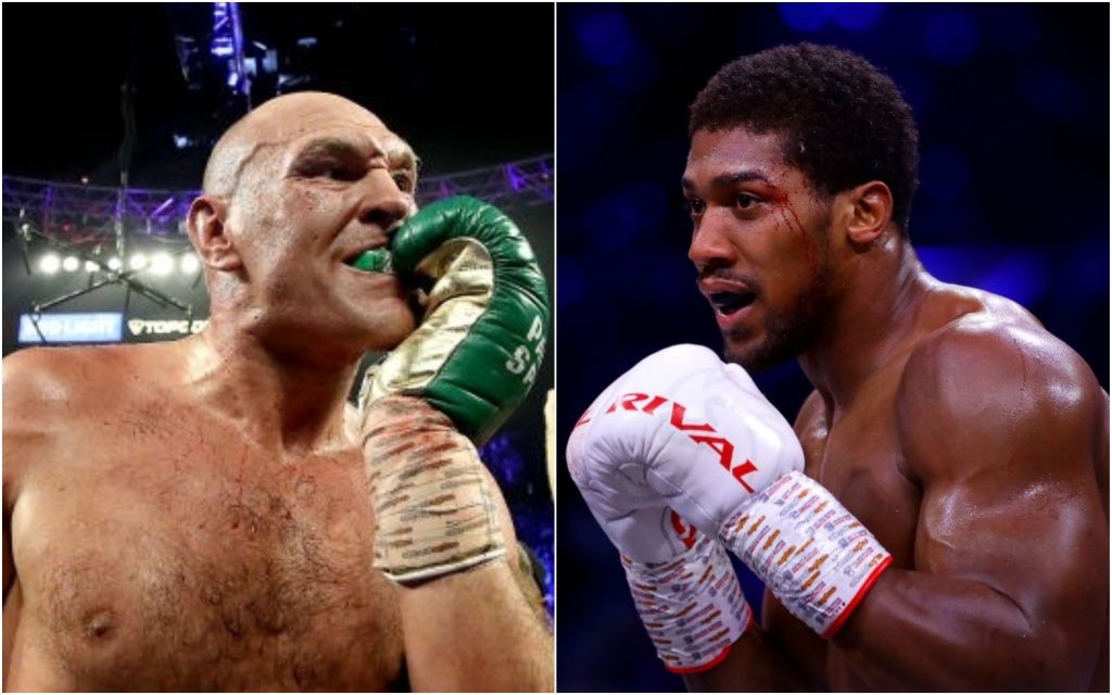 Tyson Fury & Anthony Joshua (Foto Cortesía)