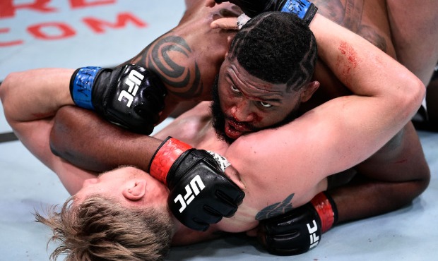 Alexander Vólkov & Curtis Blaydes (Photo By Chris Unger, Zuffa LLC, Reuters)