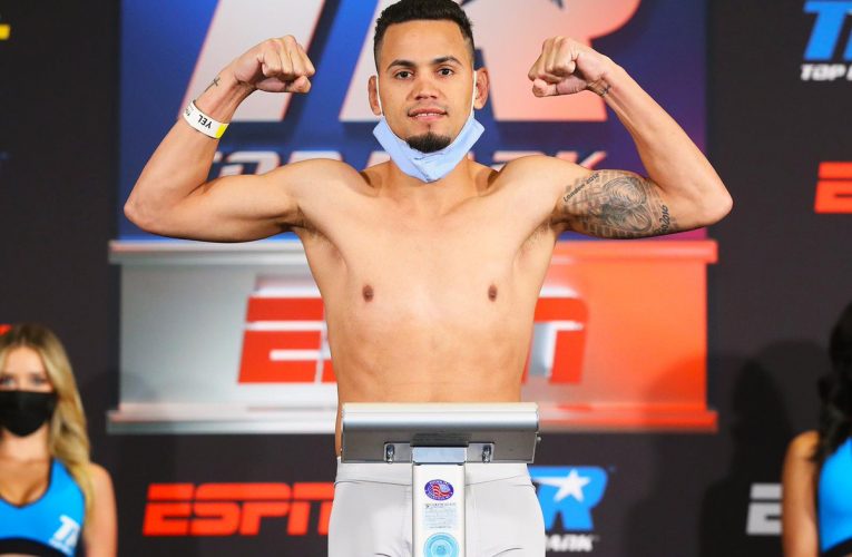 PESAJE OFICIAL: ROBEISY RAMÍREZ VS YEURI ANDUJAR