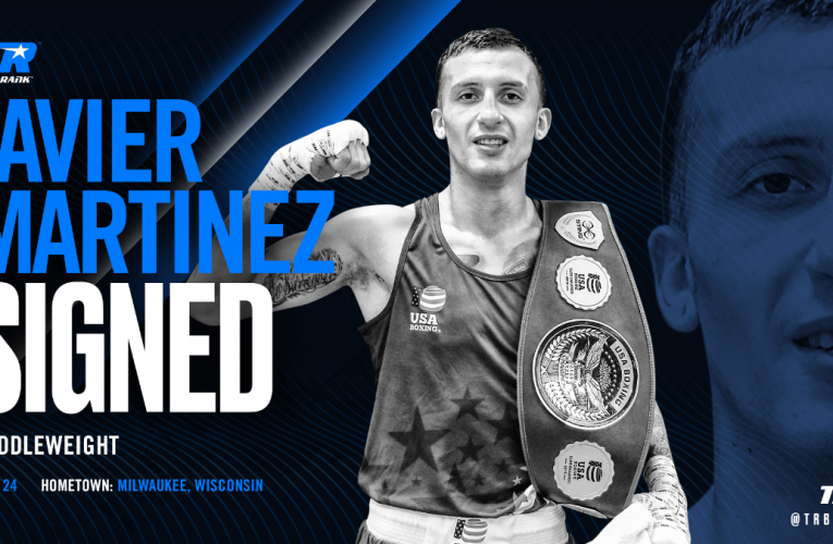 TOP RANK FIRMA A SÚPER PROSPECTO JAVIER MARTÍNEZ
