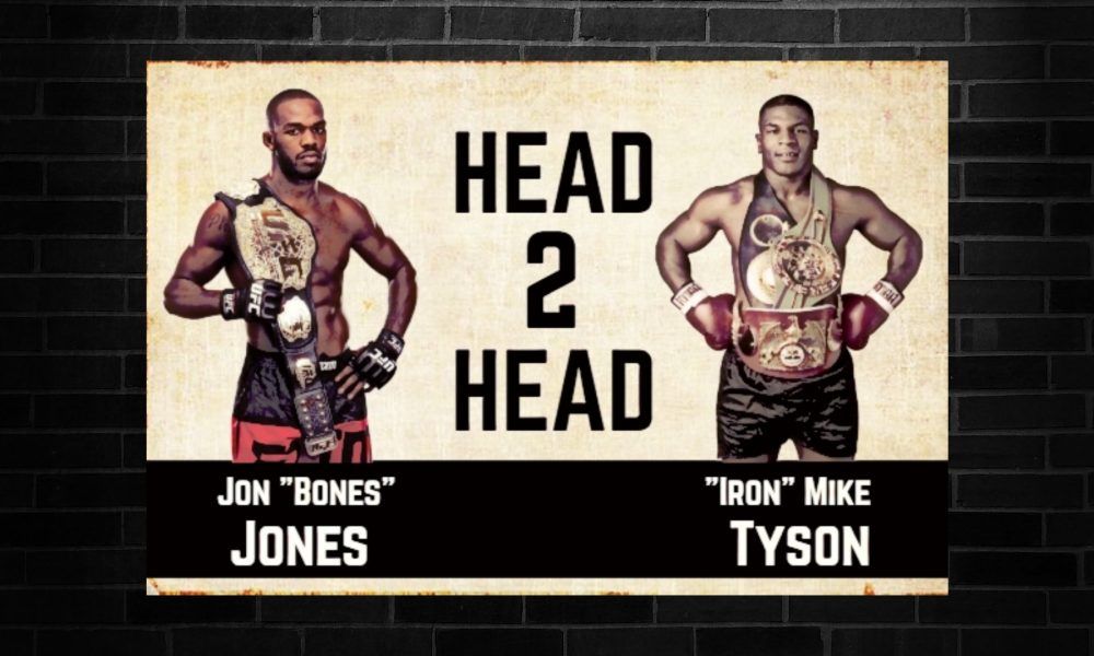 Jon Jones & Mike Tyson (Foto Cortesía)