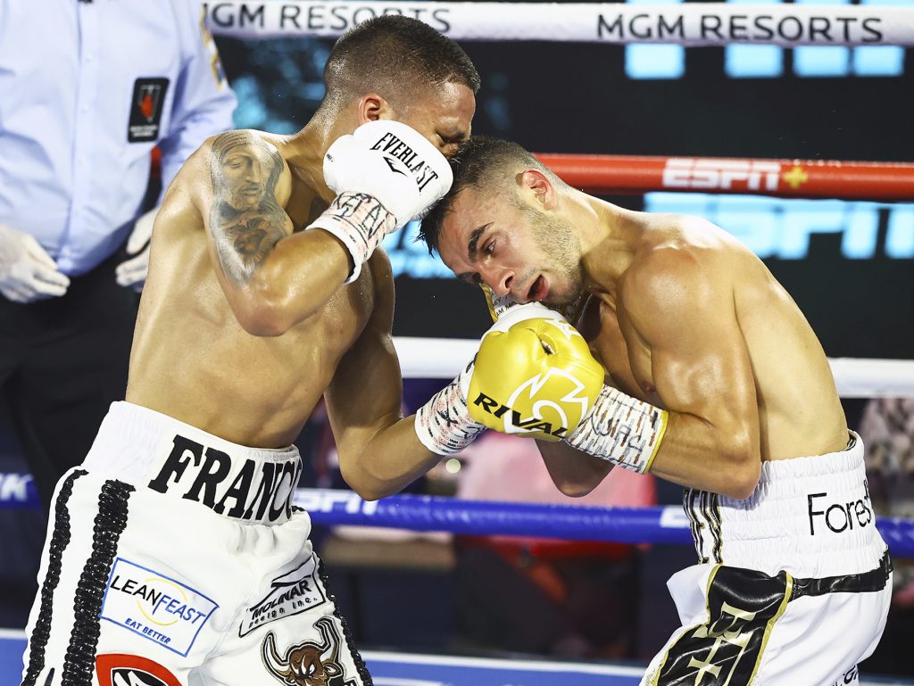Joshua Franco & Andrew Moloney (Mikey Williams Top Rank)