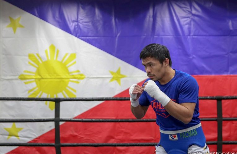 PACQUIAO AL PESO MEDIO O MEDIRSE A TERENCE CRAWFORD