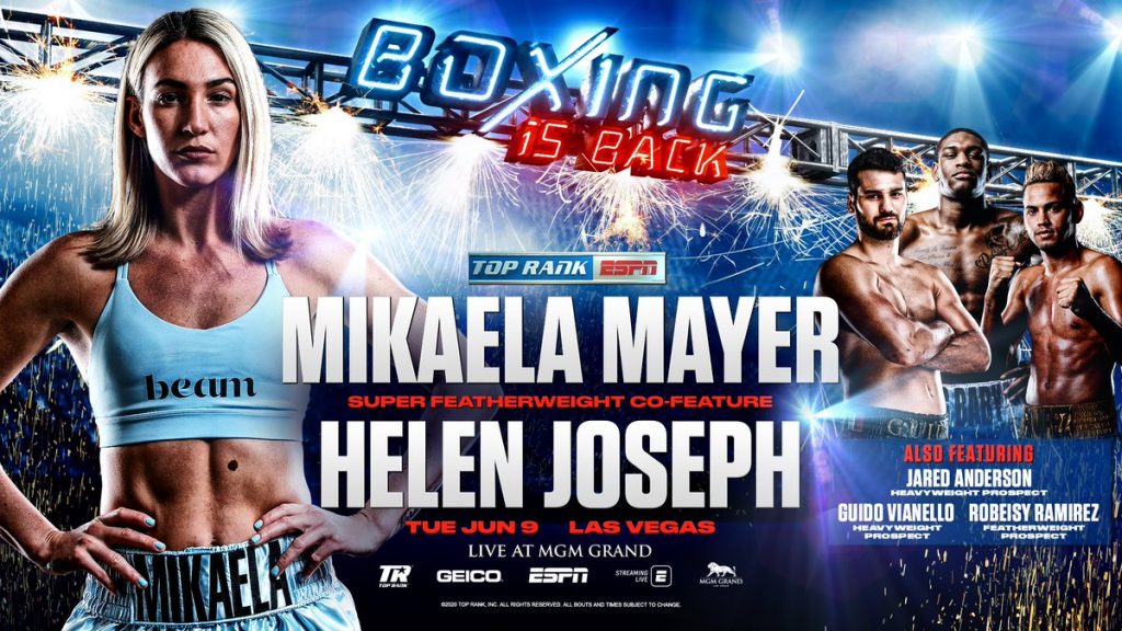 Mikaela Mayer (Top Rank)