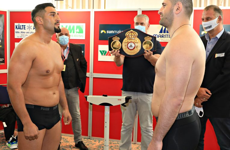 Kabayel y Lazaridis listos y en peso en Magdeburgo