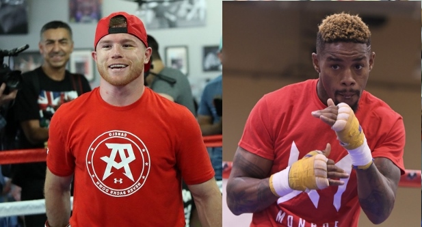 Canelo Álvarez & Willie Monroe Jr (Foto Cortesía)