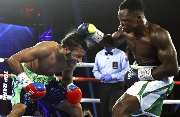 ISAAC DOGBOE NOQUEA A CHRIS AVALOS