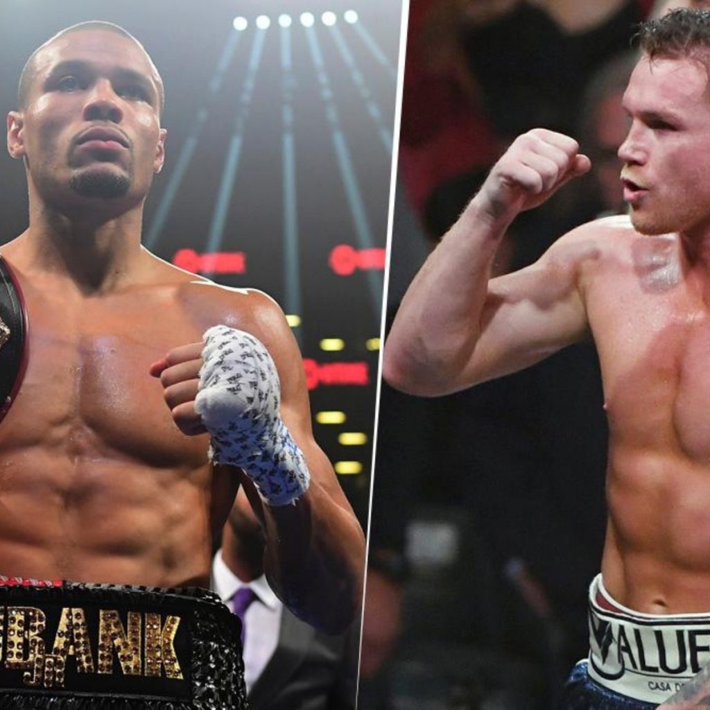 Chris Eubank Jr & Canelo Álvarez (Foto Cortesía)