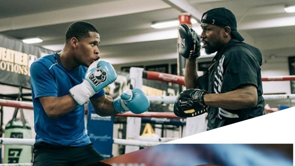 Devin Haney & Floyd Mayweather (Foto Cortesía)