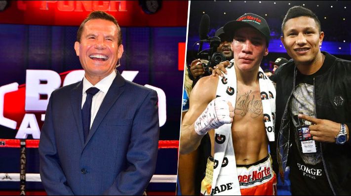 Julio César Chávez & Oscar Valdez (Foto Cortesía)