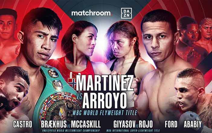 Julio César Martínez & McWilliams Arroyo (Matchroom Boxing)