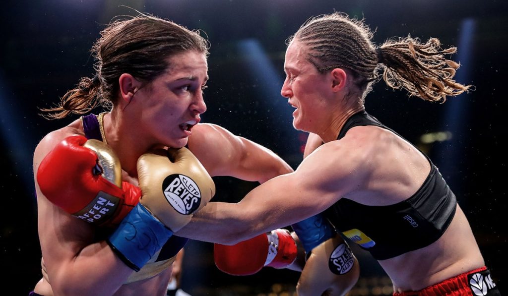 Katie Taylor & Delfine Persoon (Matchroom Boxing)