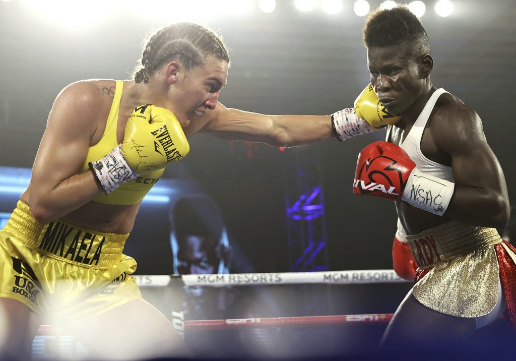 Mikaela Mayer & Helen Joseph (Mikey Williams Top Rank)