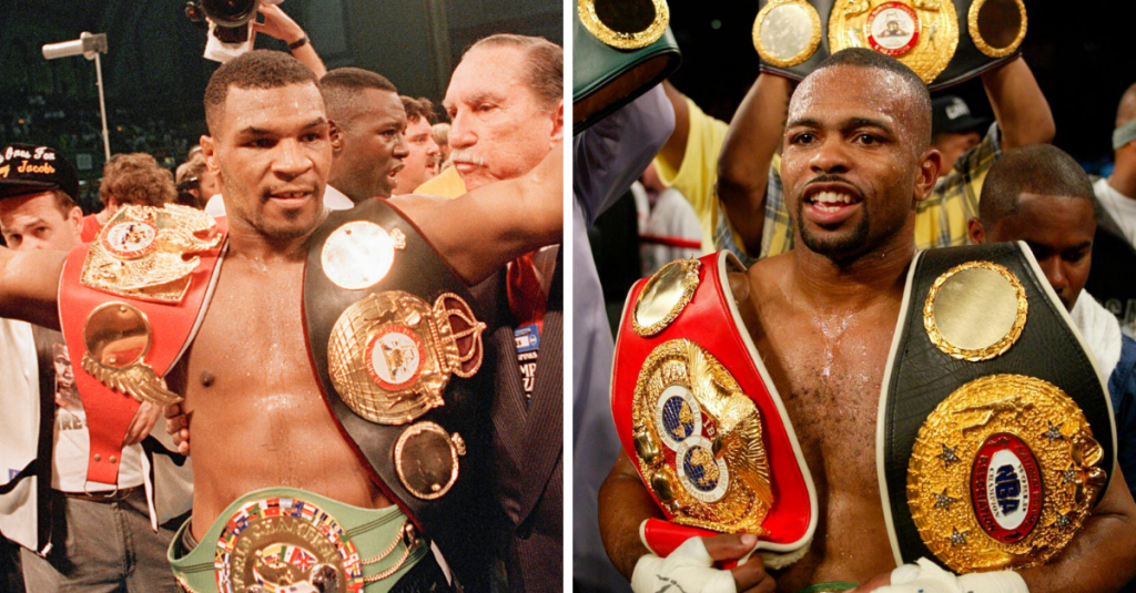 Mike Tyson & Roy Jones Jr (Foto Cortesía)