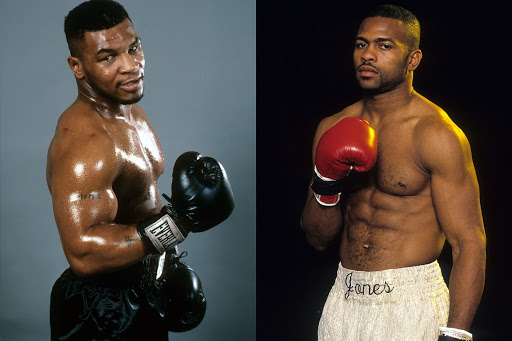 Mike Tyson & Roy Jones Jr (Foto Cortesía)