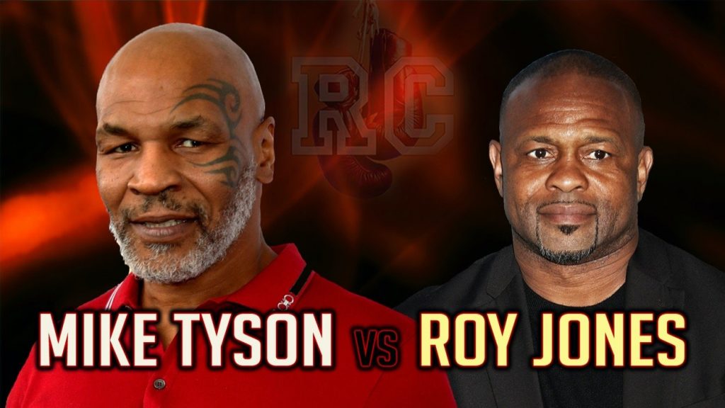 Mike Tyson & Roy Jones Jr (Foto Cortesía)