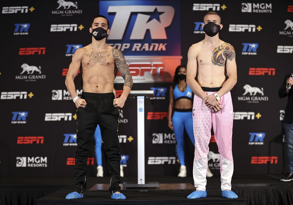 Oscar Valdez & Jayson Vélez (Mikey Williams Top Rank)