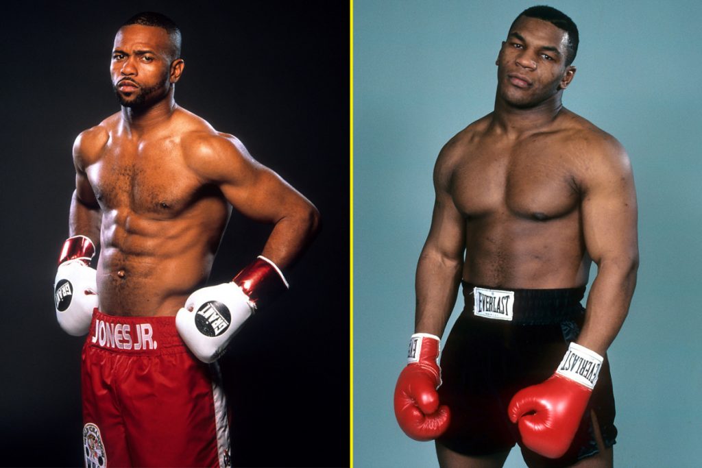 Roy Jones Jr & Mike Tyson (Foto Cortesía)
