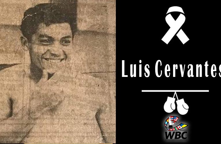 El WBC lamenta el fallecimiento de Luis Cervantes